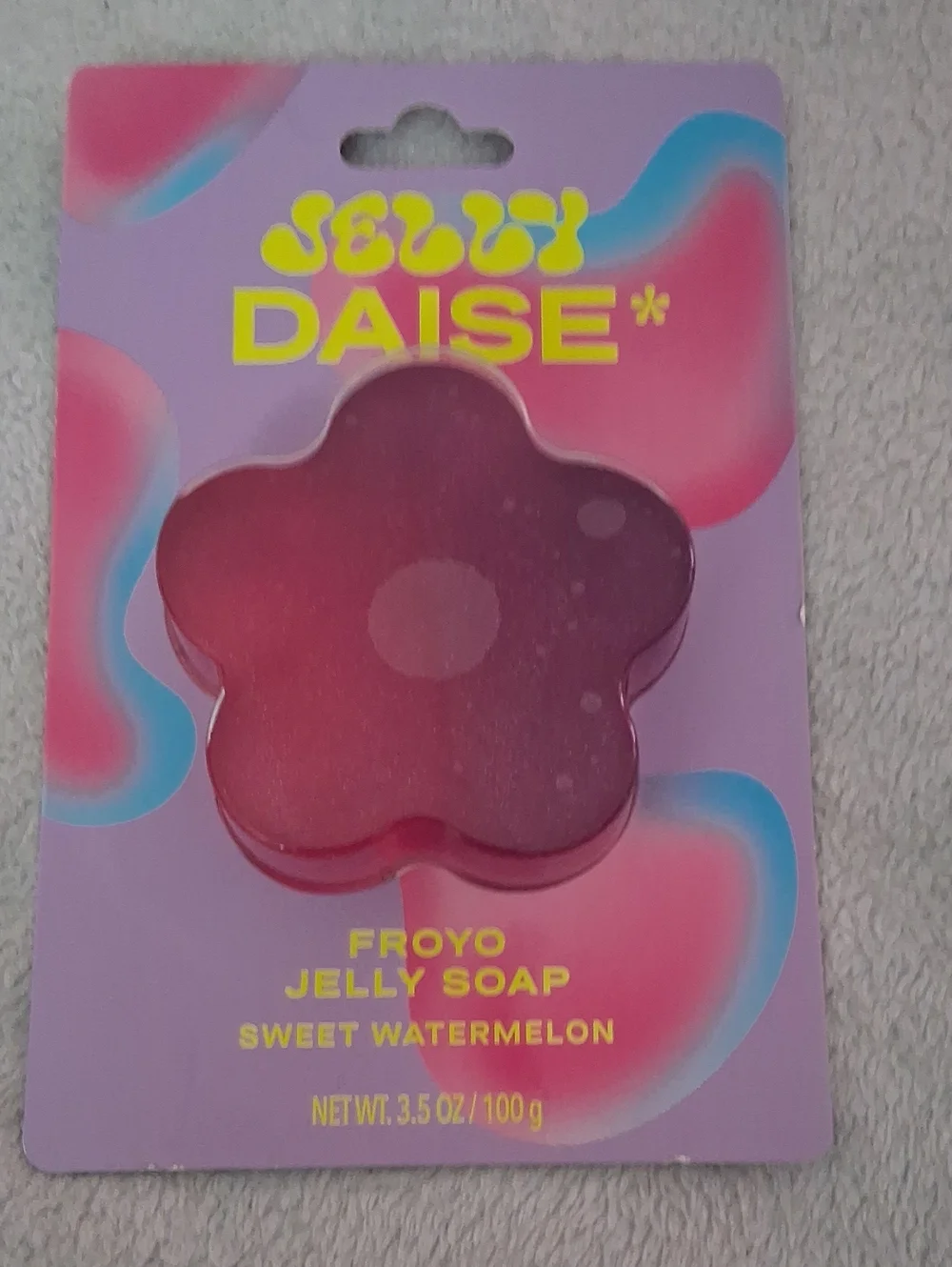 Jelly Daise Jelly Soap - Pink Or Blue Floral Bars